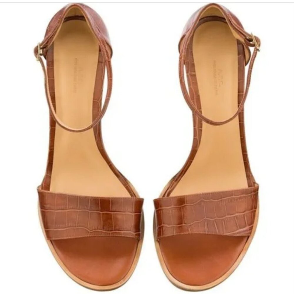 A.P.C. Brown Sandals